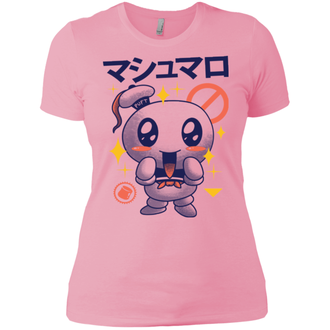 T-Shirts Light Pink / X-Small Kawaii Marshmallow Women's Premium T-Shirt