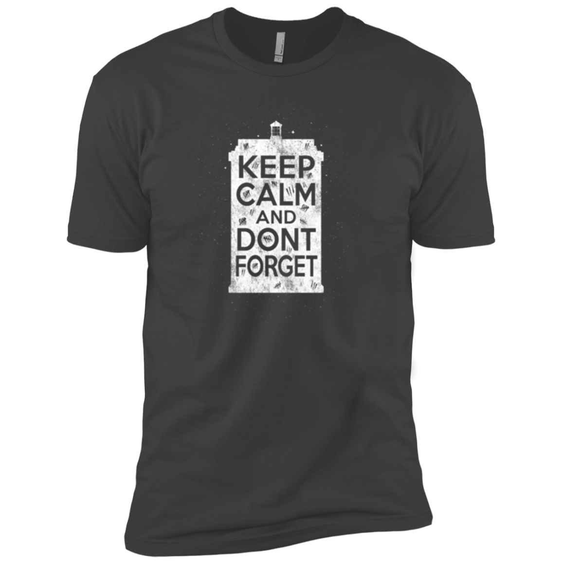 T-Shirts Heavy Metal / X-Small KCDF Tardis Men's Premium T-Shirt