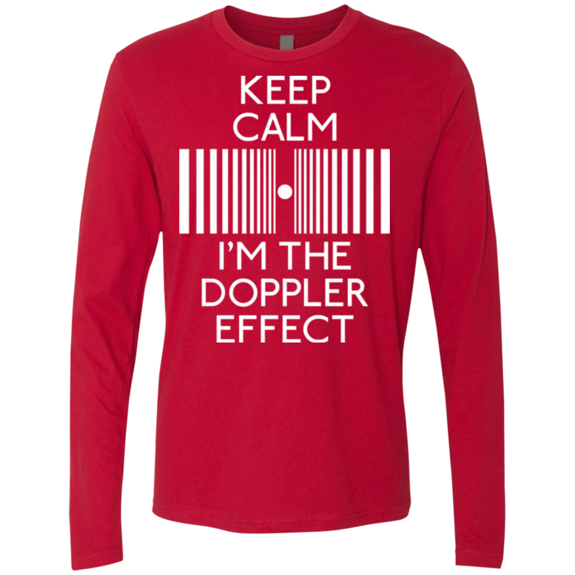 T-Shirts Red / Small Keep doppler Men's Premium Long Sleeve