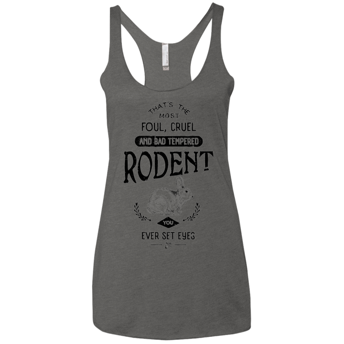 T-Shirts Premium Heather / X-Small Killer Bunny Women's Triblend Racerback Tank