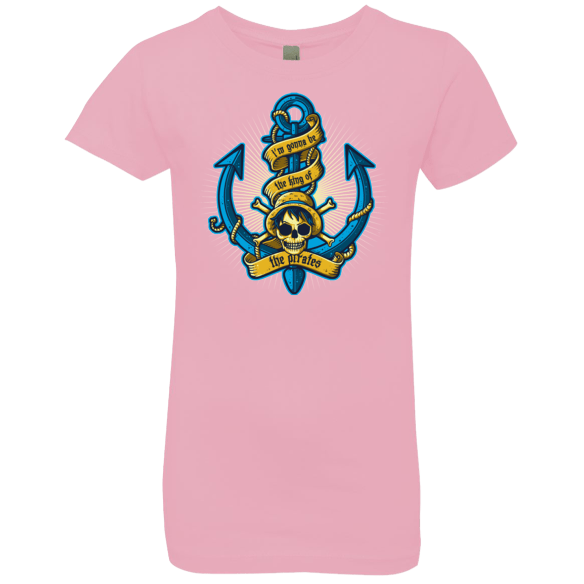T-Shirts Light Pink / YXS KING OF PIRATES Girls Premium T-Shirt