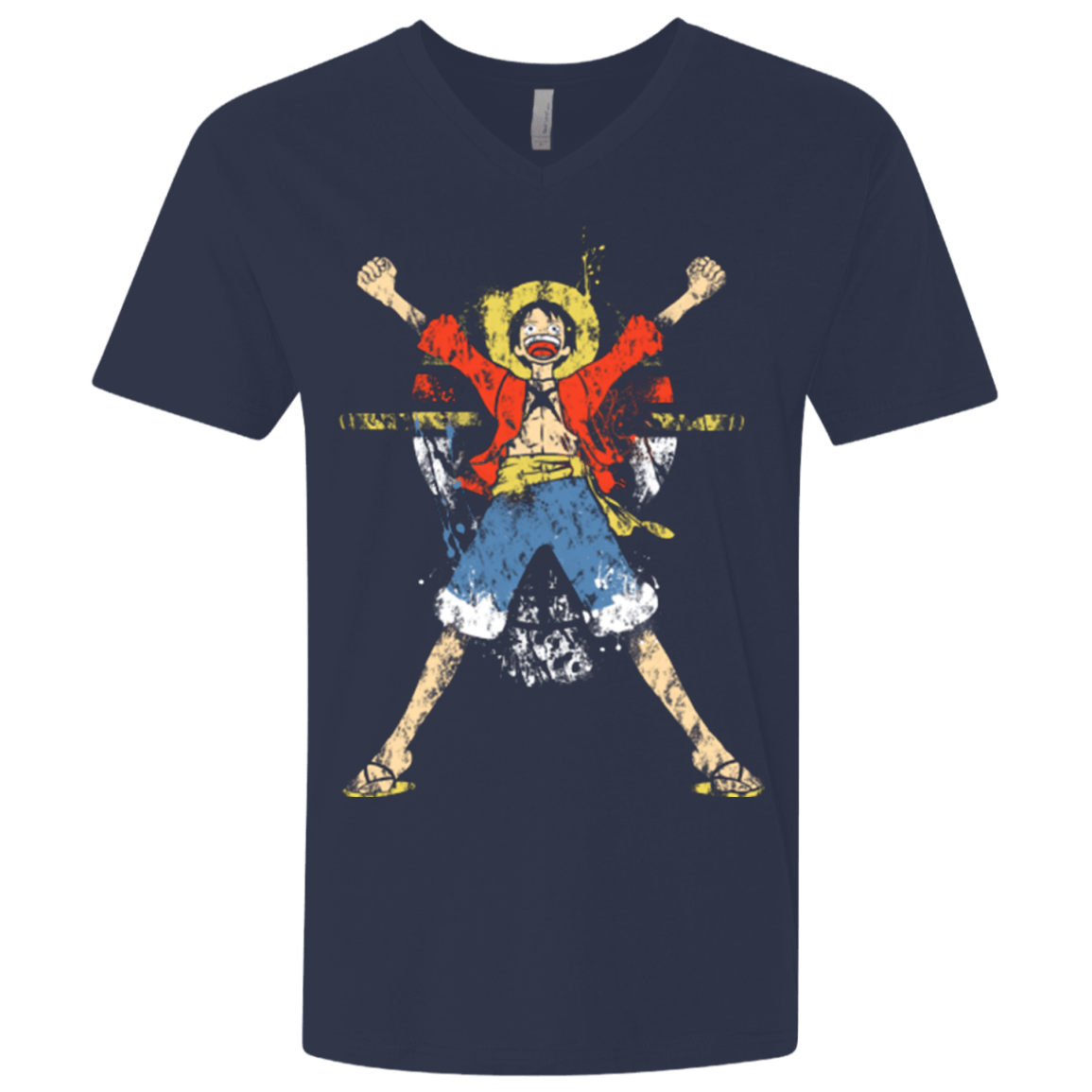 T-Shirts Midnight Navy / X-Small King of Pirates Men's Premium V-Neck