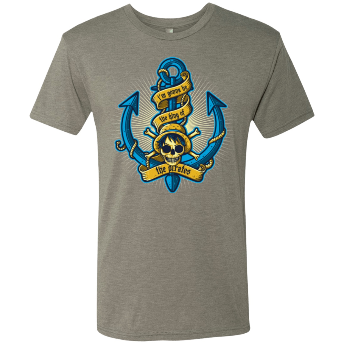T-Shirts Venetian Grey / Small KING OF PIRATES Men's Triblend T-Shirt
