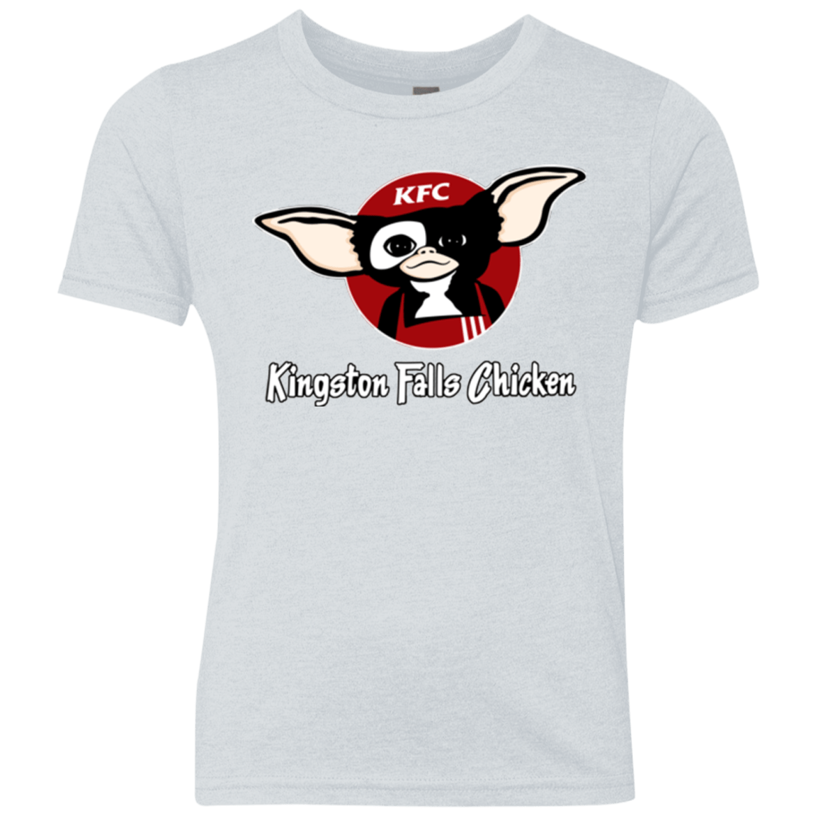 T-Shirts Heather White / YXS Kingston Falls Chicken Youth Triblend T-Shirt