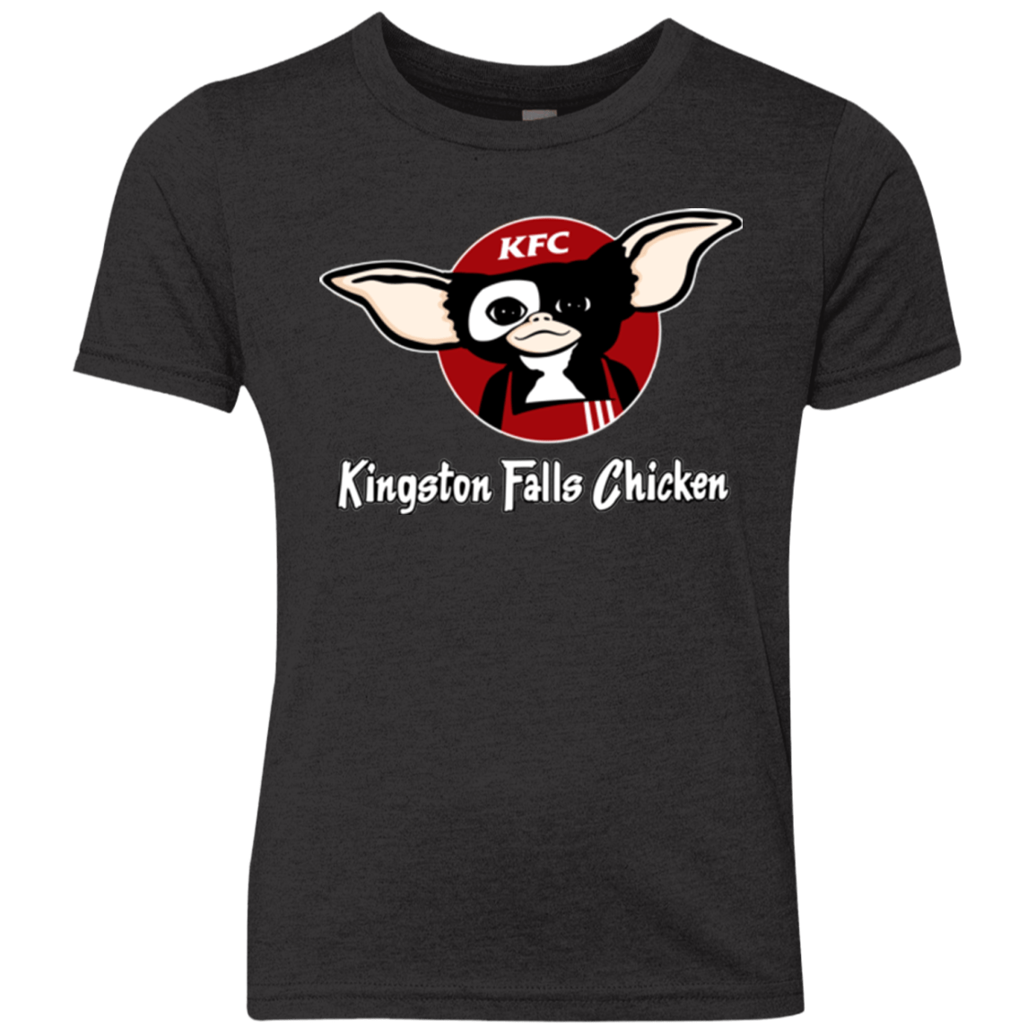 T-Shirts Vintage Black / YXS Kingston Falls Chicken Youth Triblend T-Shirt