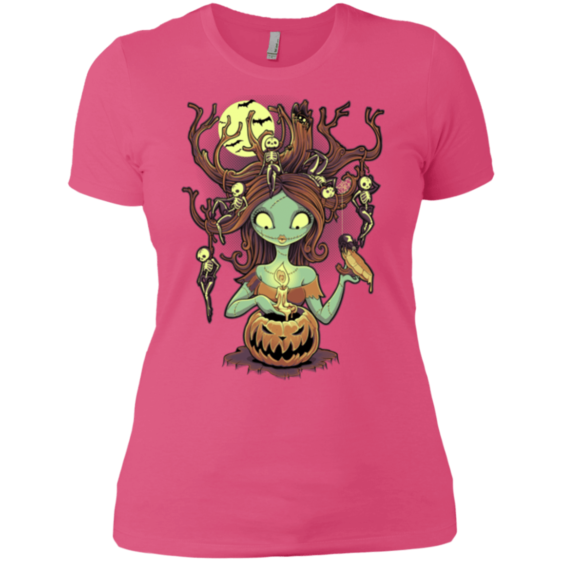 T-Shirts Hot Pink / X-Small Knotty Nightmare Women's Premium T-Shirt