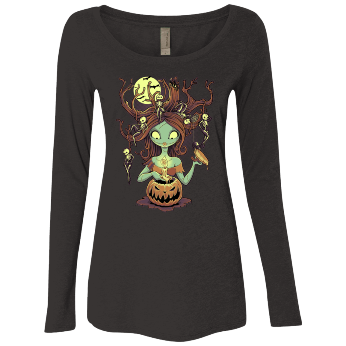 T-Shirts Vintage Black / Small Knotty Nightmare Women's Triblend Long Sleeve Shirt