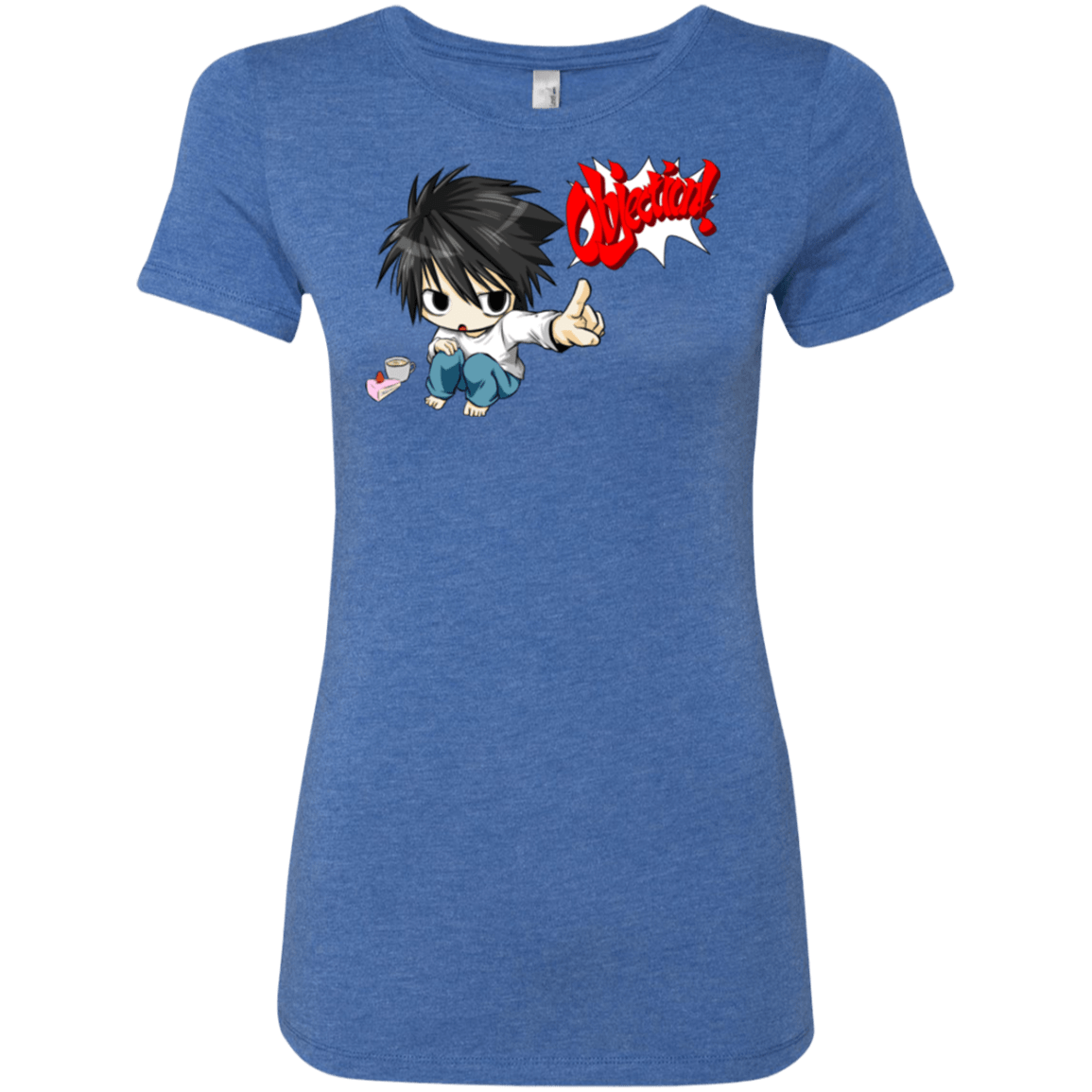 T-Shirts Vintage Royal / Small L Objection! Women's Triblend T-Shirt