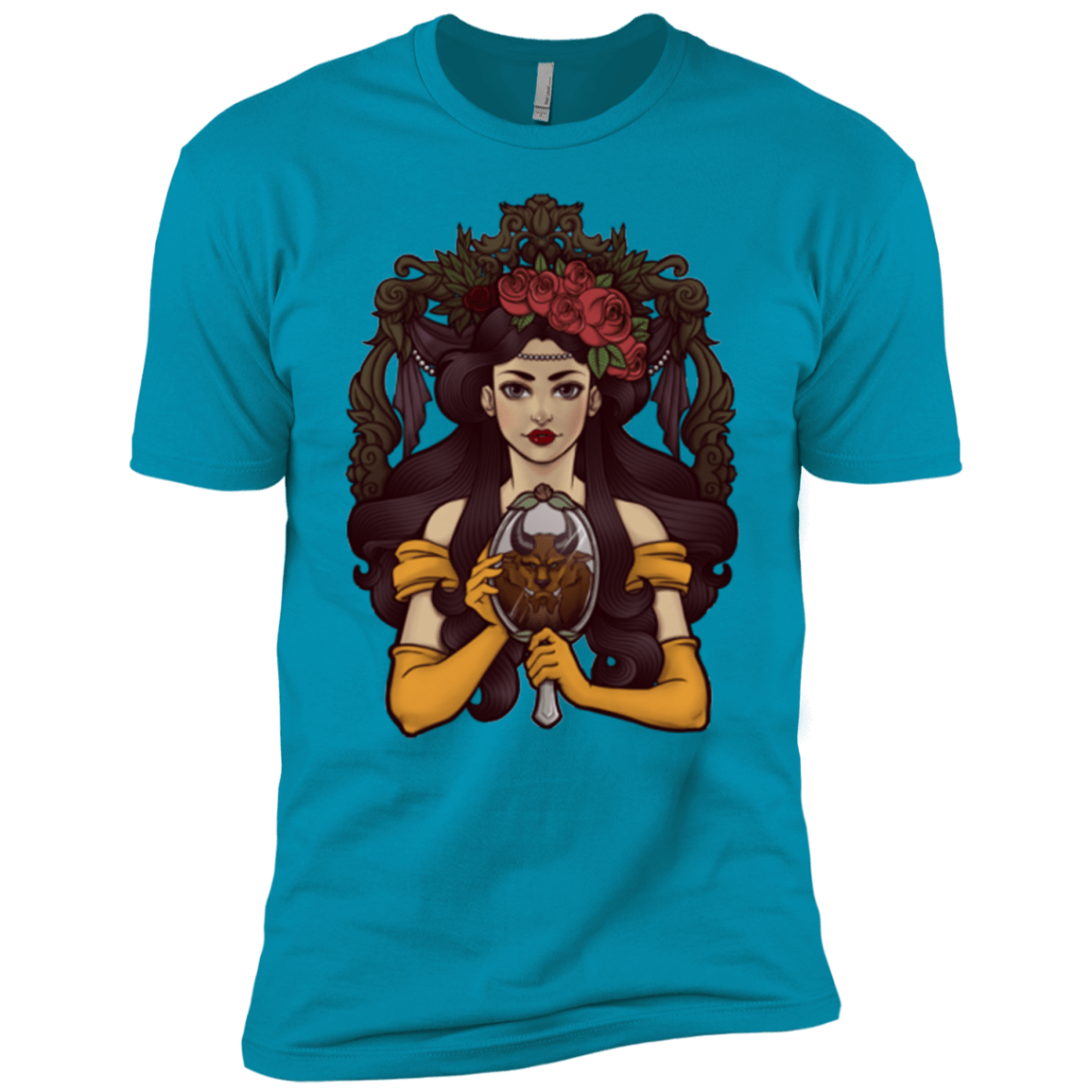 T-Shirts Turquoise / X-Small La Bete Men's Premium T-Shirt