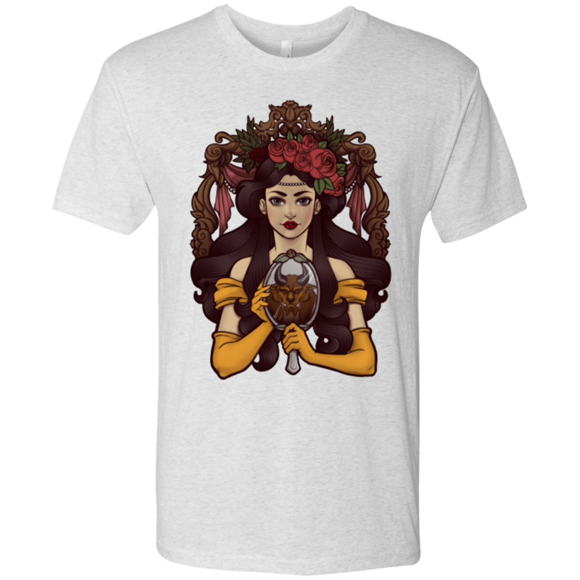 T-Shirts Heather White / Small La Bete Men's Triblend T-Shirt