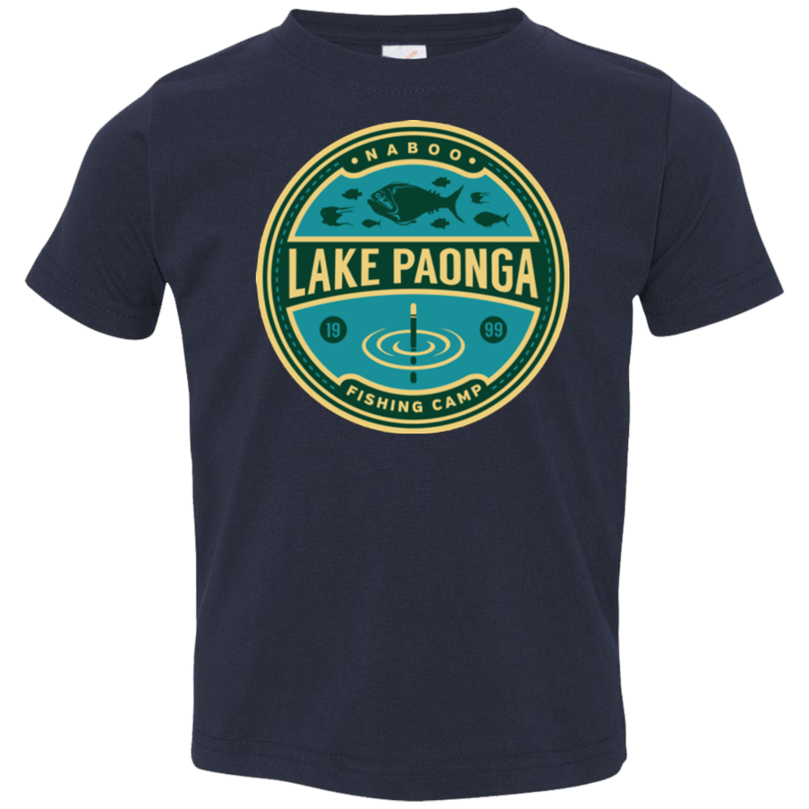 T-Shirts Navy / 2T Lake Paonga Fishing Camp Toddler Premium T-Shirt