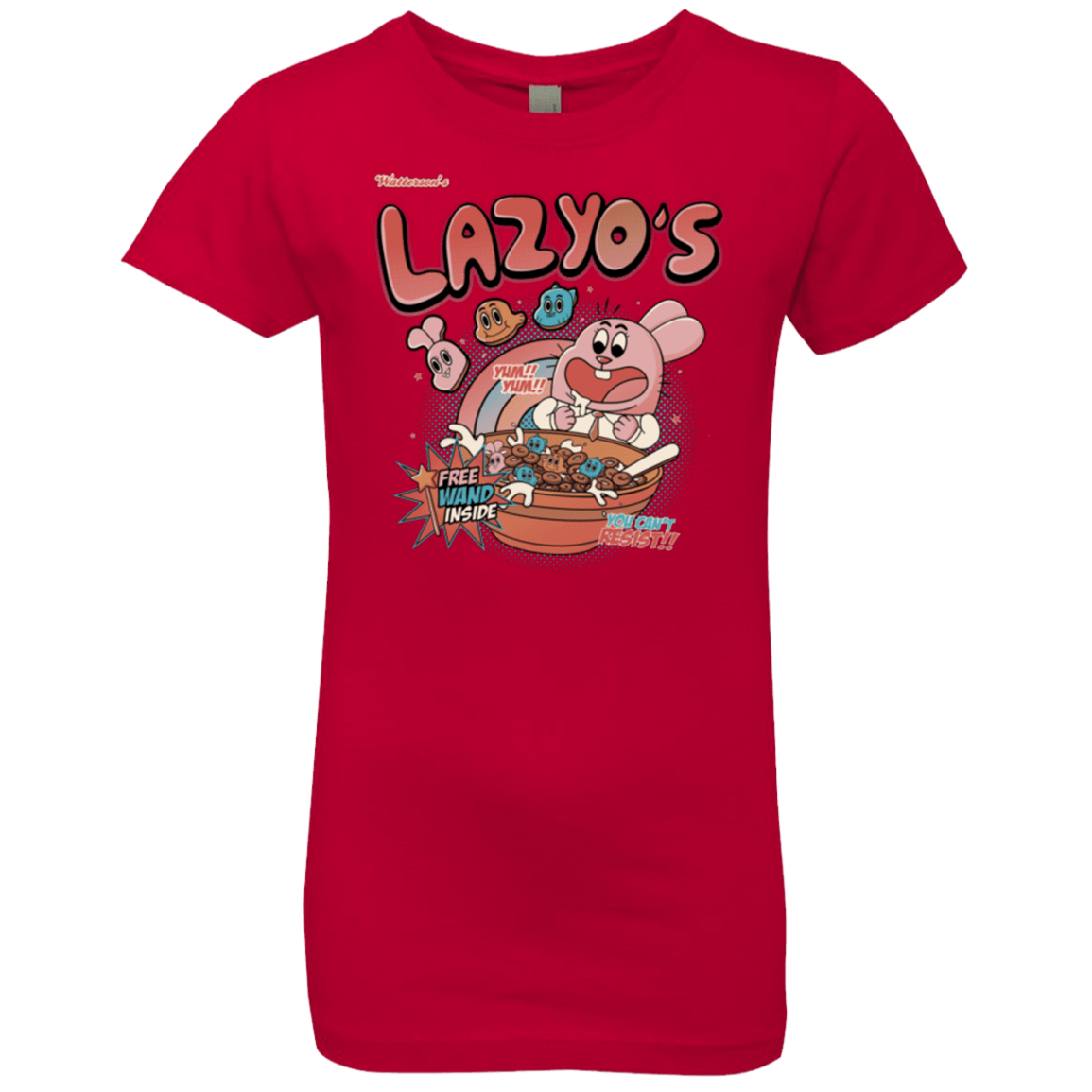 T-Shirts Red / YXS Lazyo's Girls Premium T-Shirt