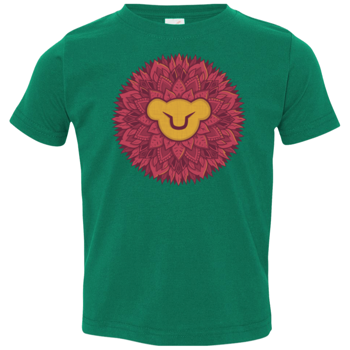 T-Shirts Kelly / 2T Leaf Mane Mandala Toddler Premium T-Shirt
