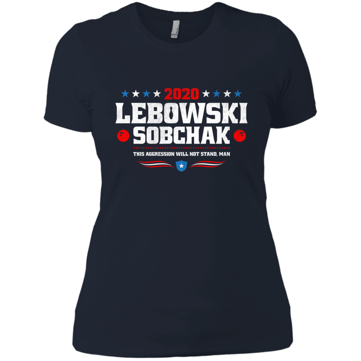 T-Shirts Midnight Navy / X-Small Lebowski Sobchak Women's Premium T-Shirt