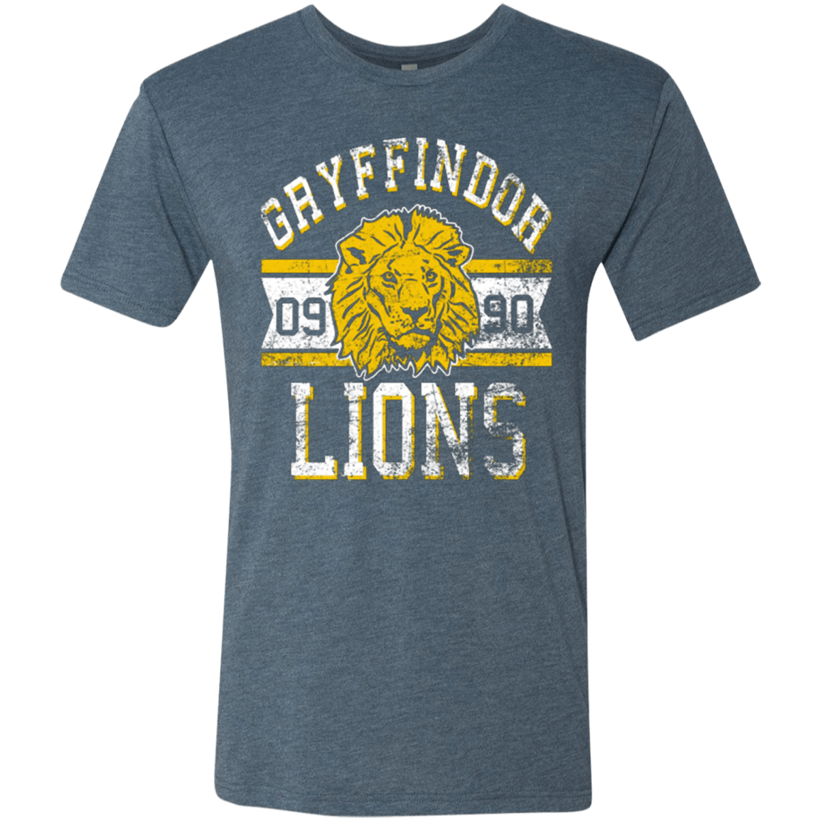 T-Shirts Indigo / Small Lions Men's Triblend T-Shirt