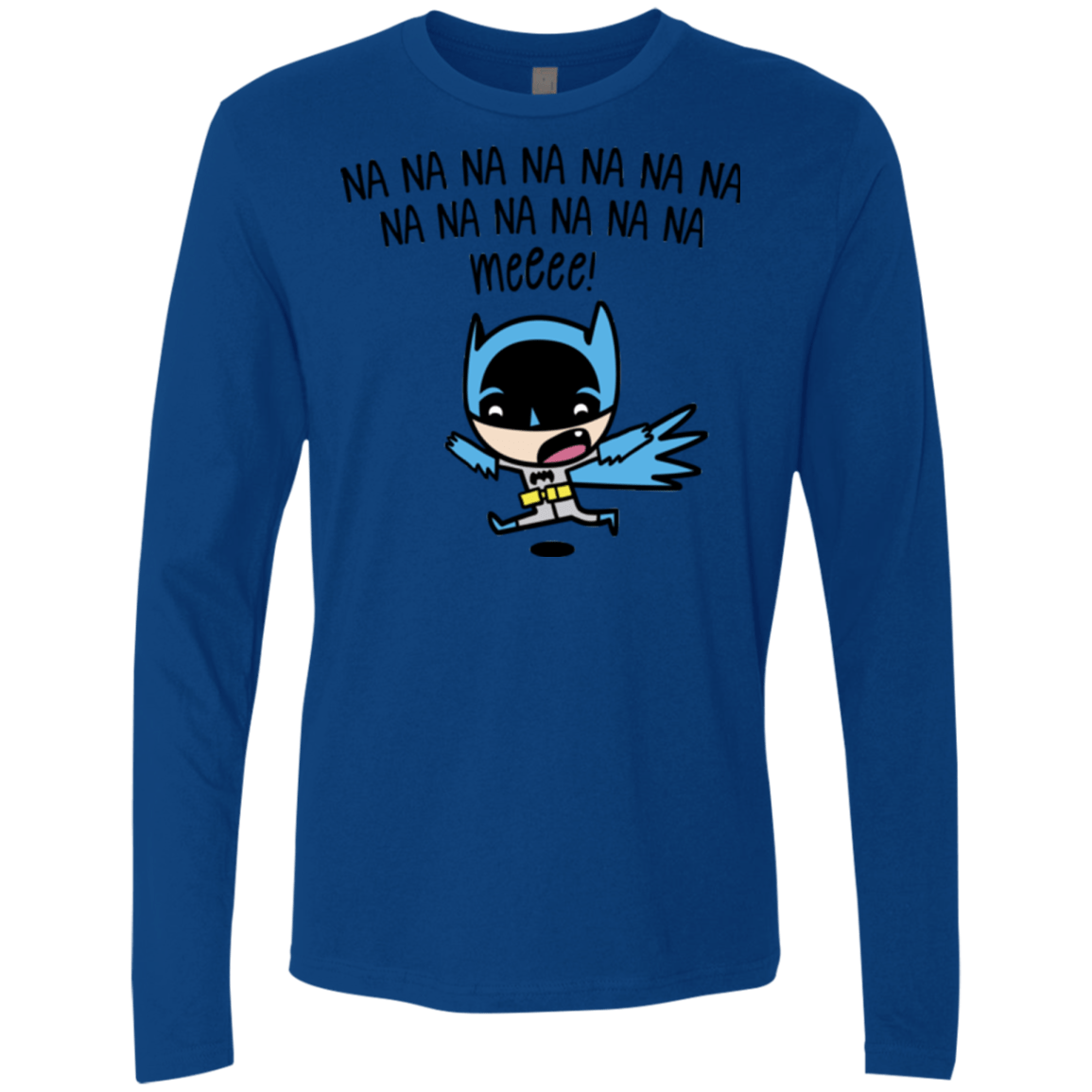T-Shirts Royal / Small Little Bat Boy Men's Premium Long Sleeve