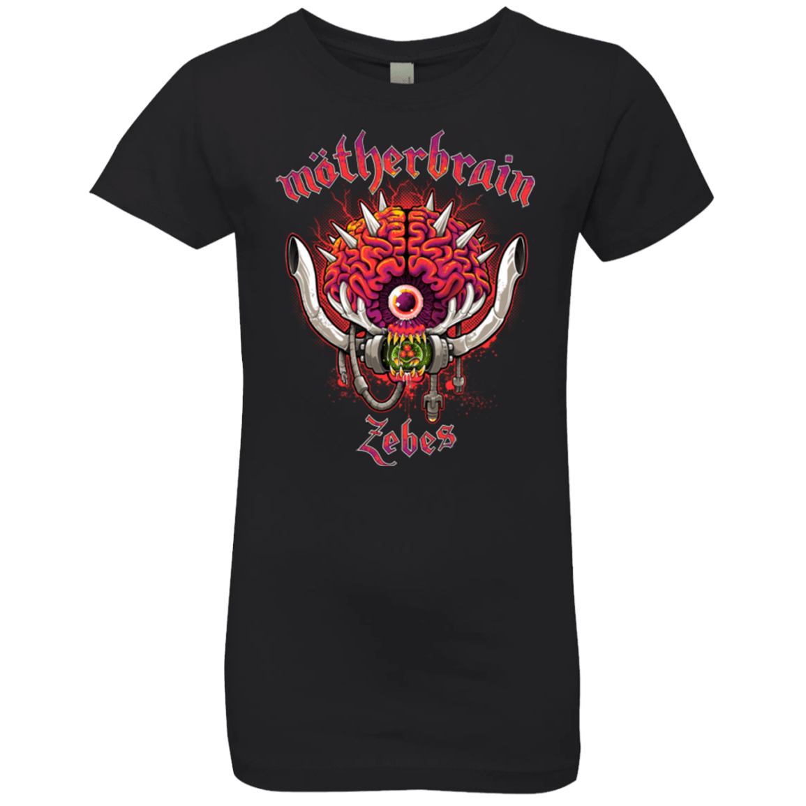 T-Shirts Black / YXS Live From Zebes Girls Premium T-Shirt