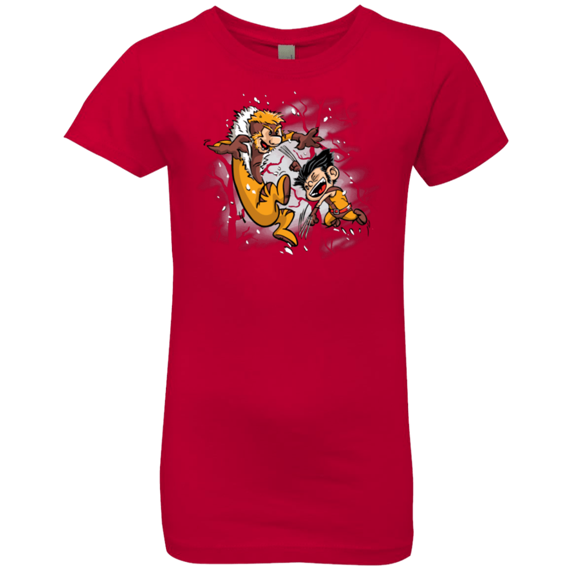 T-Shirts Red / YXS Logan and Victor Girls Premium T-Shirt