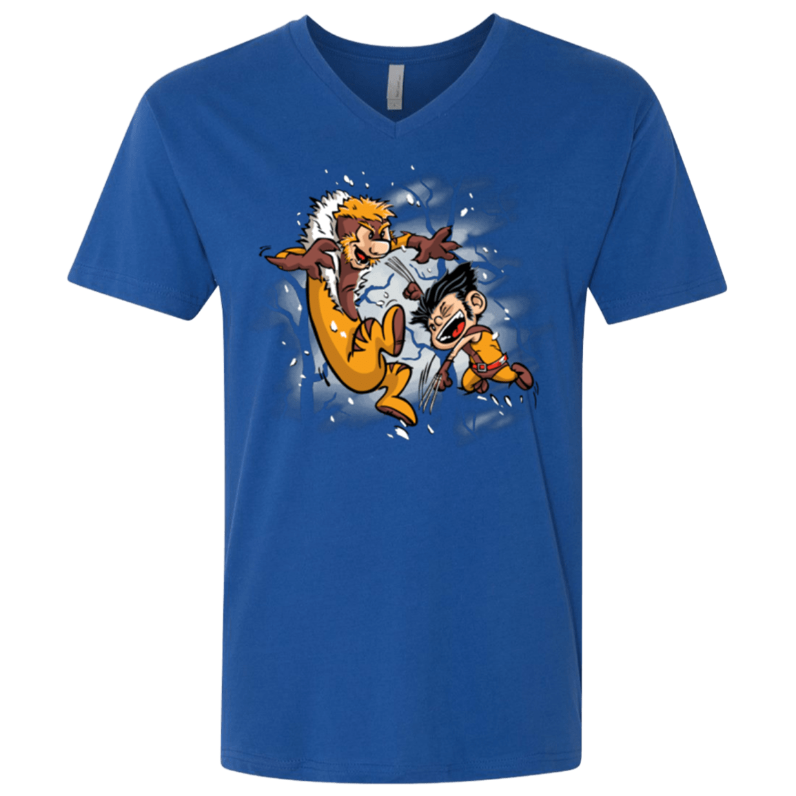 T-Shirts Royal / X-Small Logan and Victor Men's Premium V-Neck
