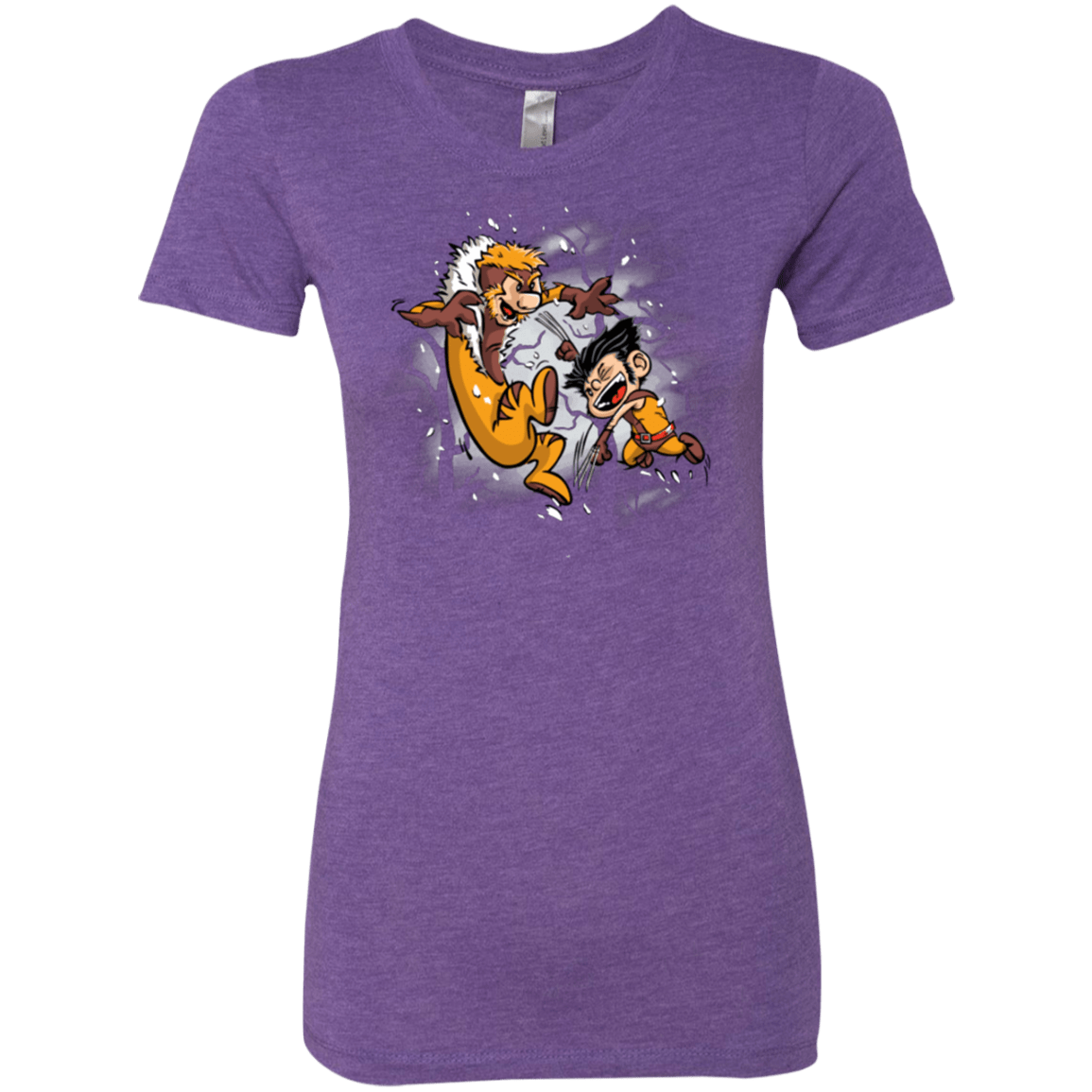 T-Shirts Purple Rush / Small Logan and Victor Women's Triblend T-Shirt