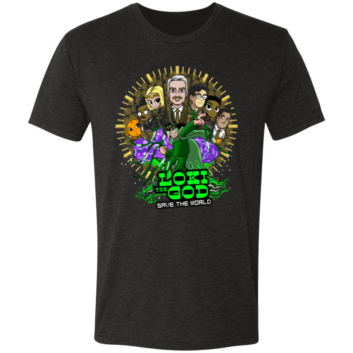 T-Shirts Vintage Black / S LOKI save the world Men's Triblend T-Shirt