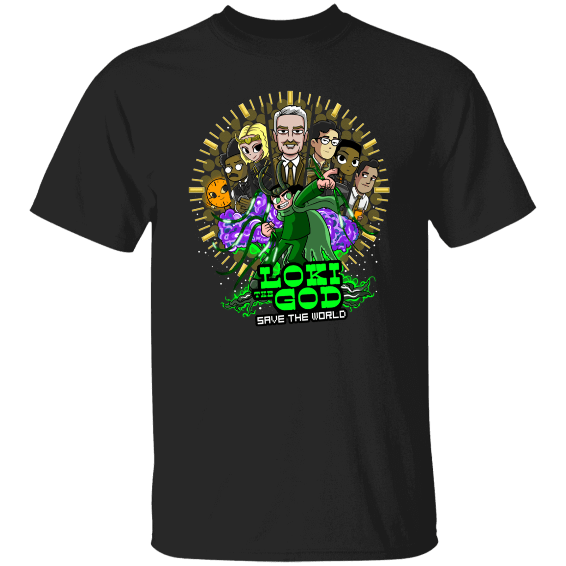 T-Shirts Black / S LOKI save the world T-Shirt