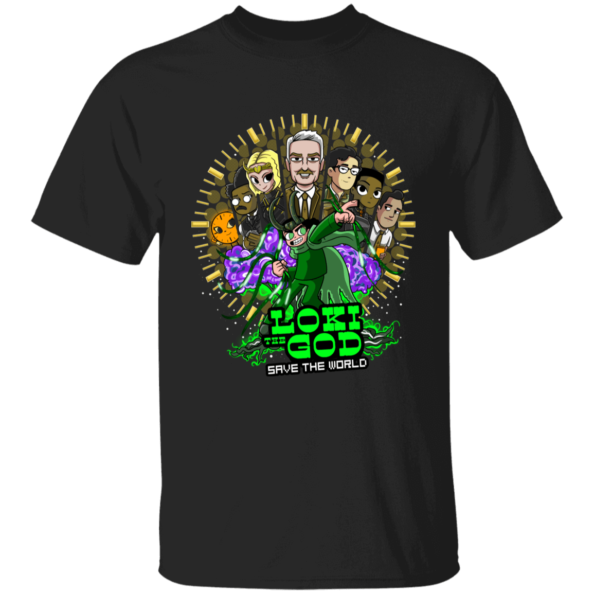 T-Shirts Black / YXS LOKI save the world Youth T-Shirt