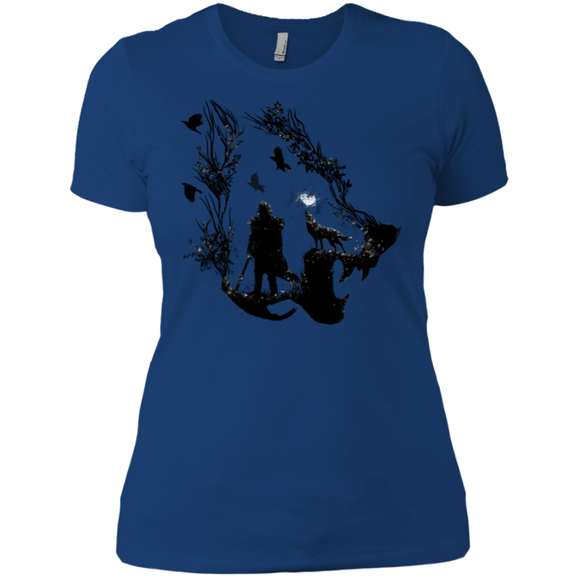 T-Shirts Royal / X-Small Lone wolf Women's Premium T-Shirt