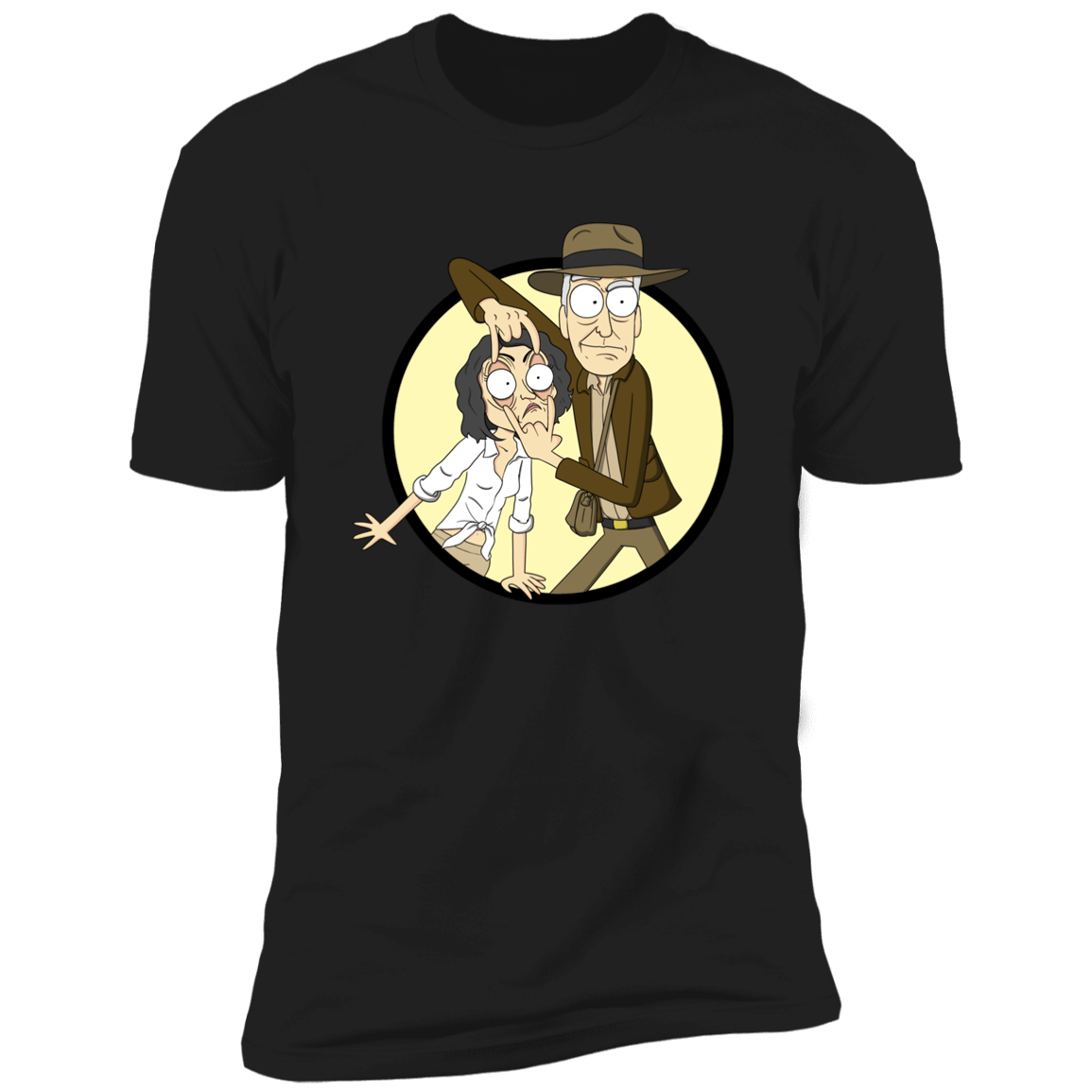 T-Shirts Black / X-Small Look Wombat Men's Premium T-Shirt