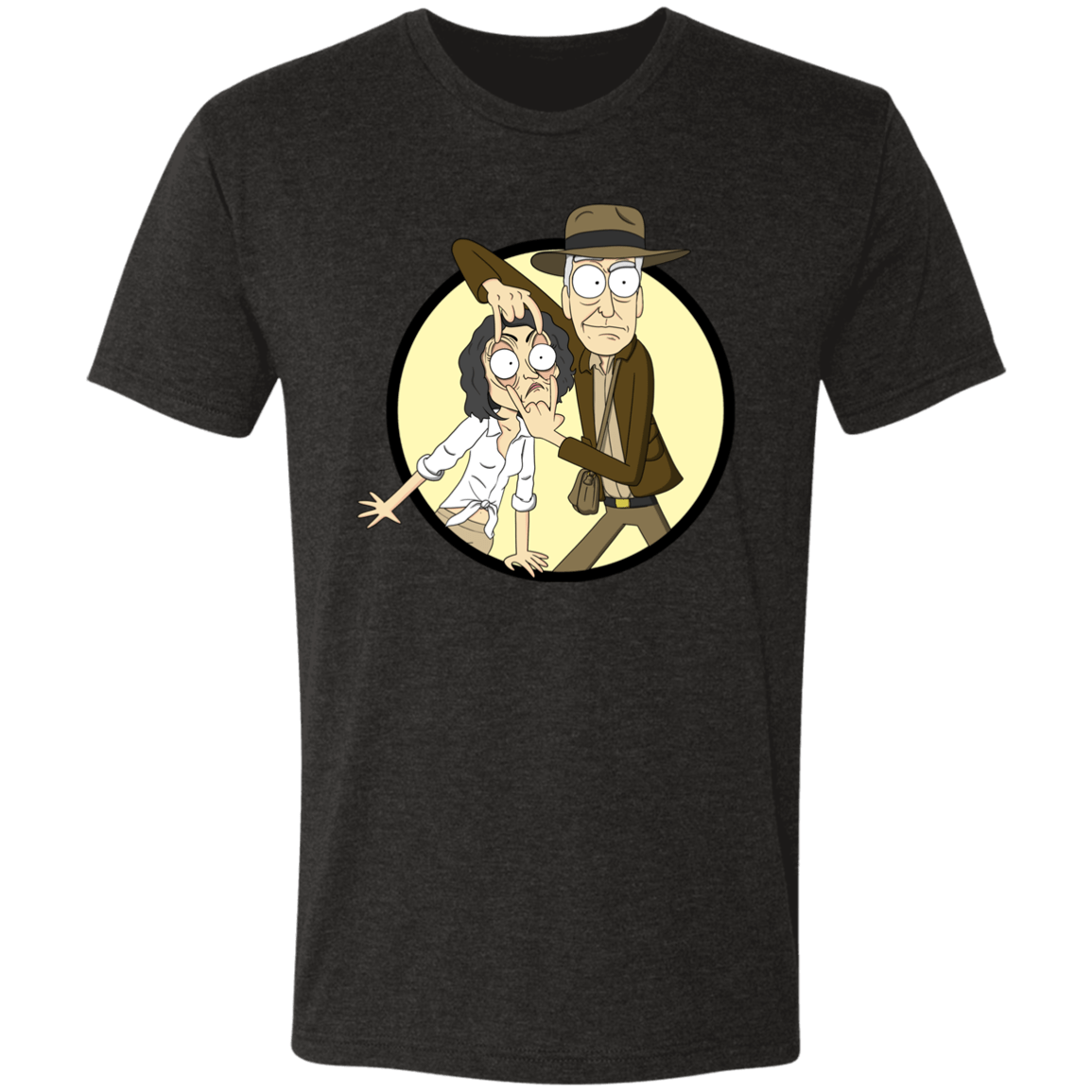 T-Shirts Vintage Black / S Look Wombat Men's Triblend T-Shirt