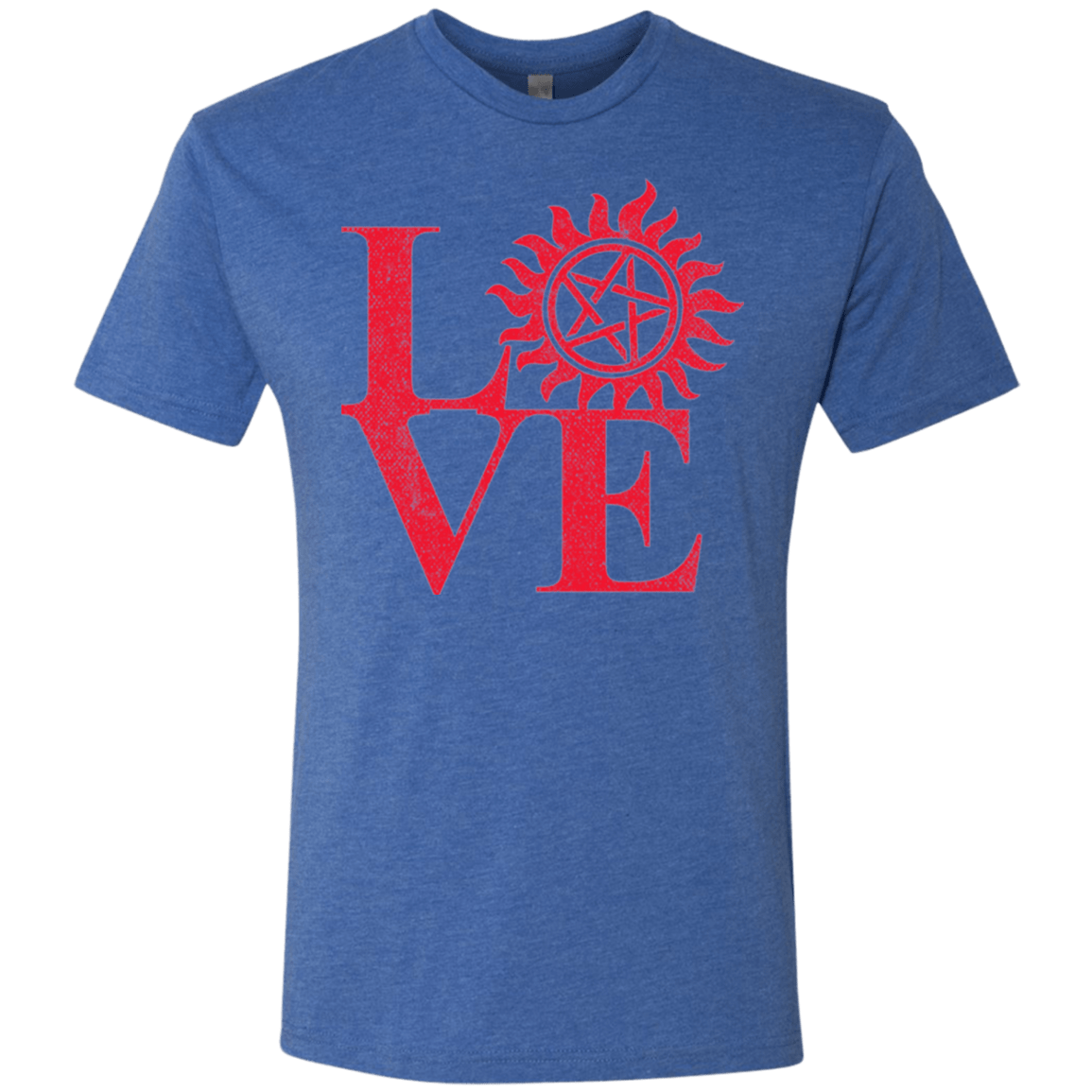 T-Shirts Vintage Royal / Small Love Hunting Men's Triblend T-Shirt