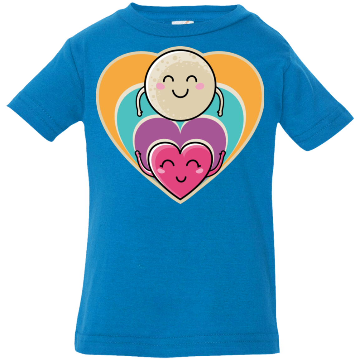 T-Shirts Cobalt / 6 Months Love to the Moon and Back Infant Premium T-Shirt