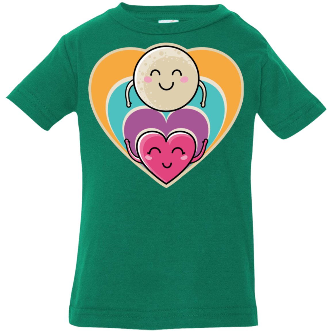 T-Shirts Kelly / 6 Months Love to the Moon and Back Infant Premium T-Shirt