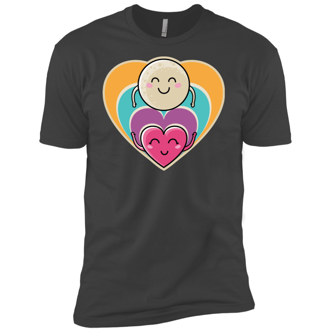 T-Shirts Heavy Metal / X-Small Love to the Moon and Back Men's Premium T-Shirt