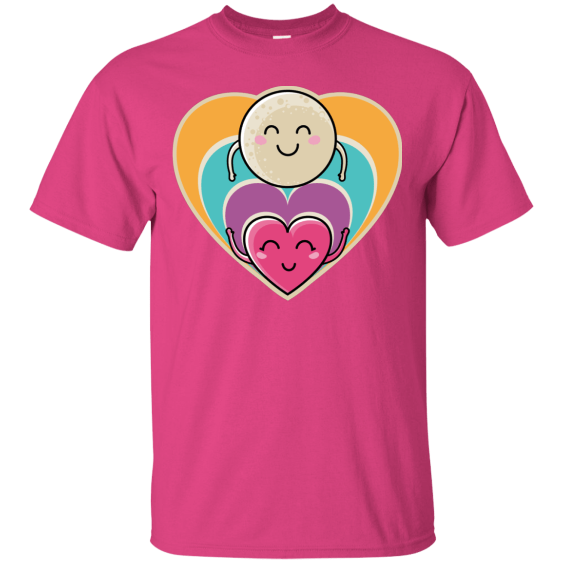 T-Shirts Heliconia / S Love to the Moon and Back T-Shirt