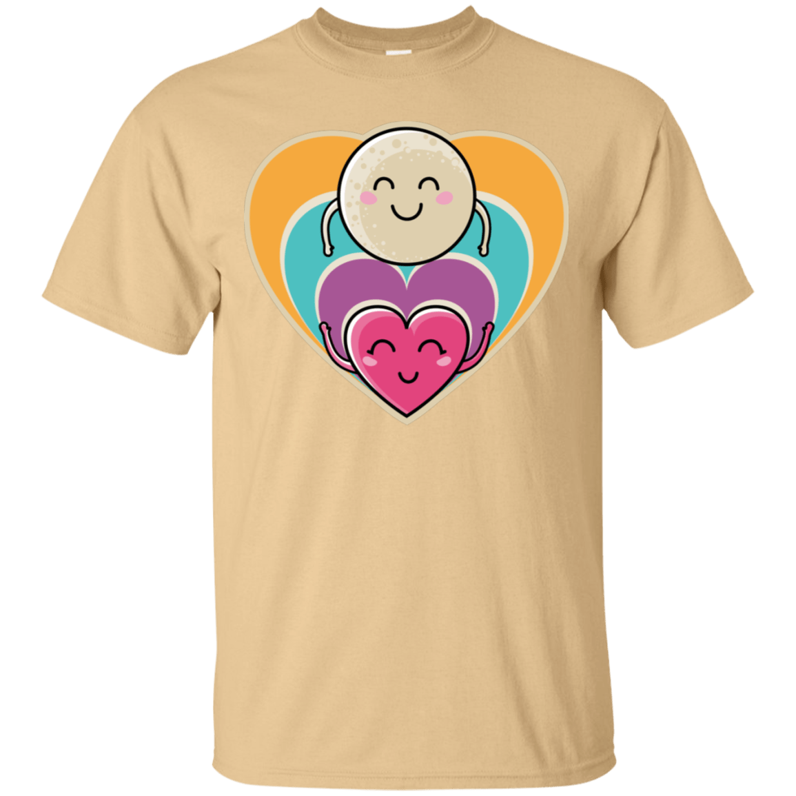 T-Shirts Vegas Gold / S Love to the Moon and Back T-Shirt