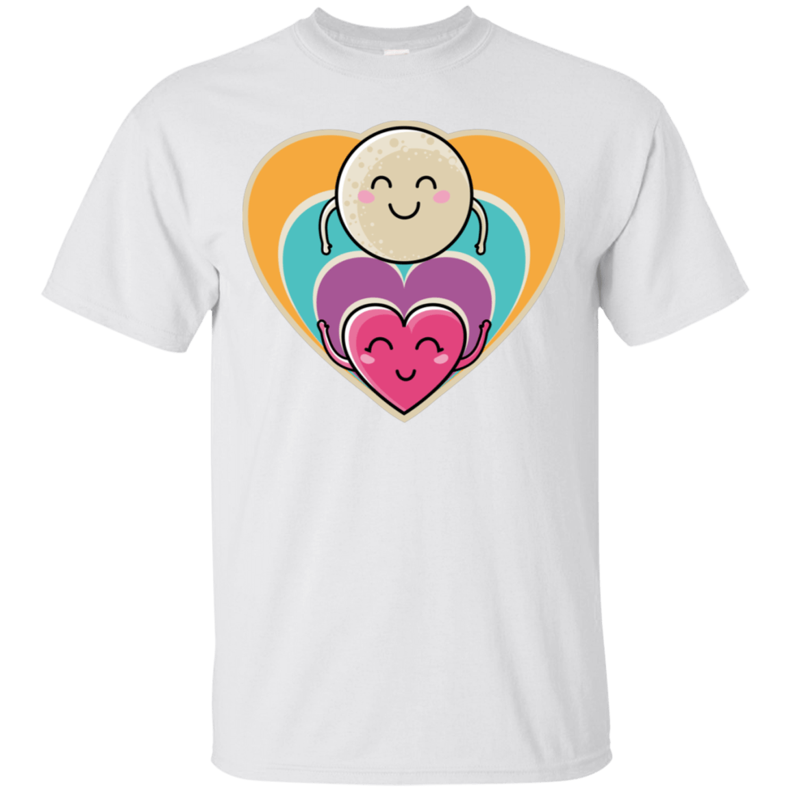 T-Shirts White / S Love to the Moon and Back T-Shirt