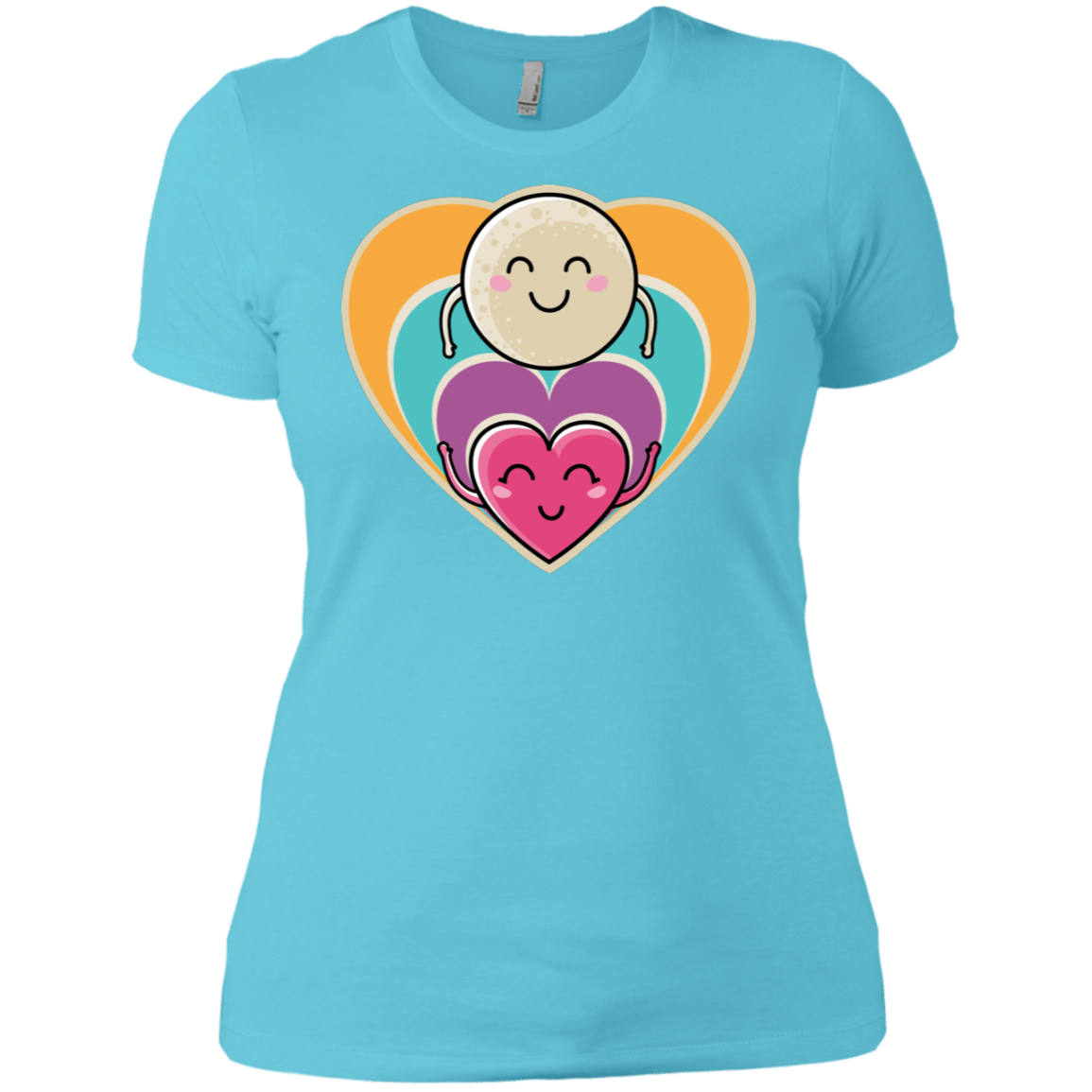 T-Shirts Cancun / X-Small Love to the Moon and Back Women's Premium T-Shirt