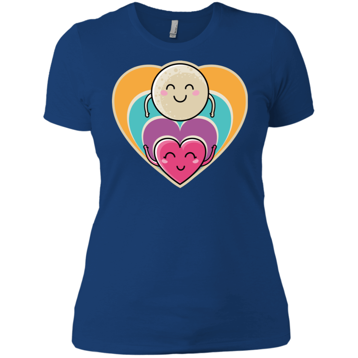 T-Shirts Royal / X-Small Love to the Moon and Back Women's Premium T-Shirt