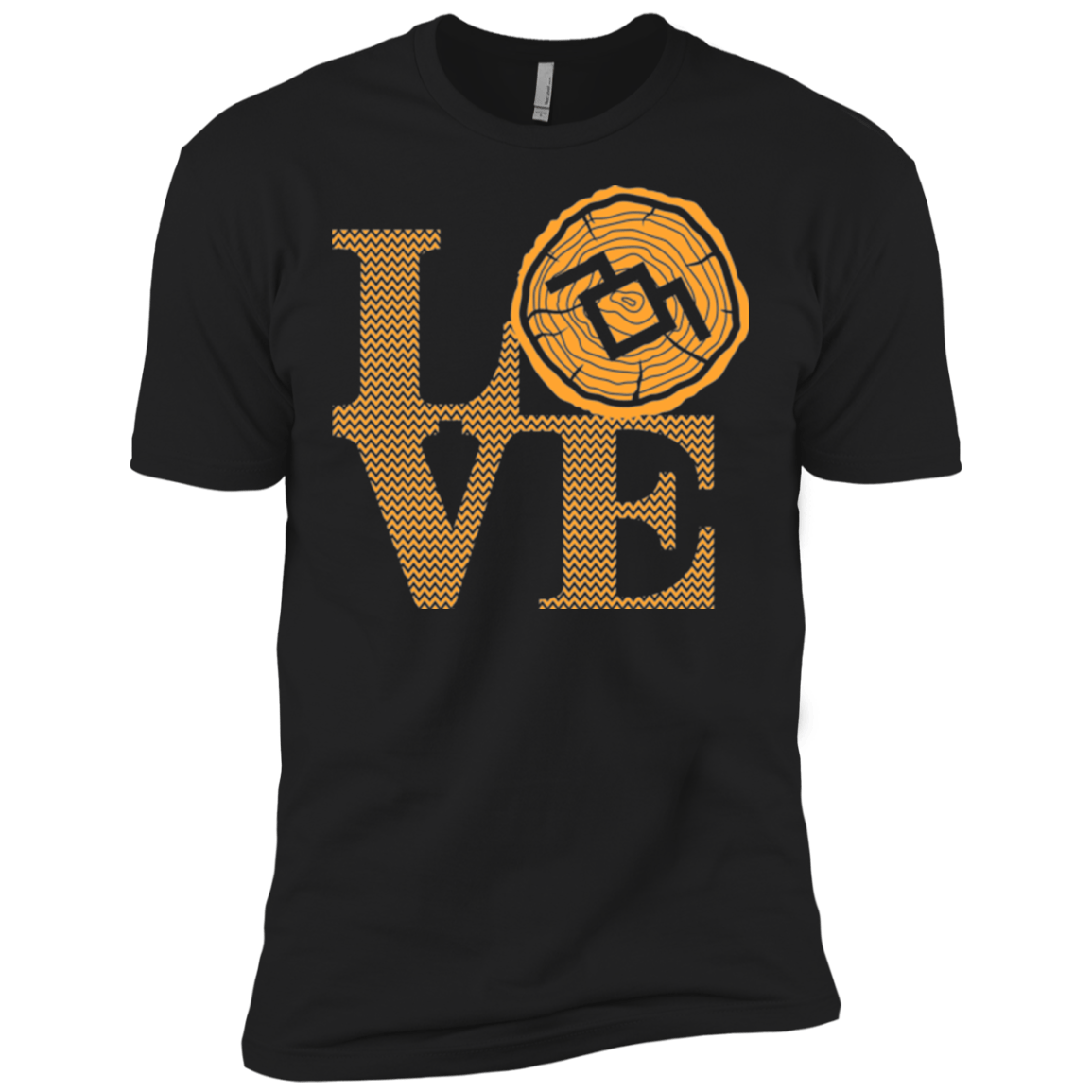 T-Shirts Black / X-Small LOVE TWIN PEAKS Men's Premium T-Shirt