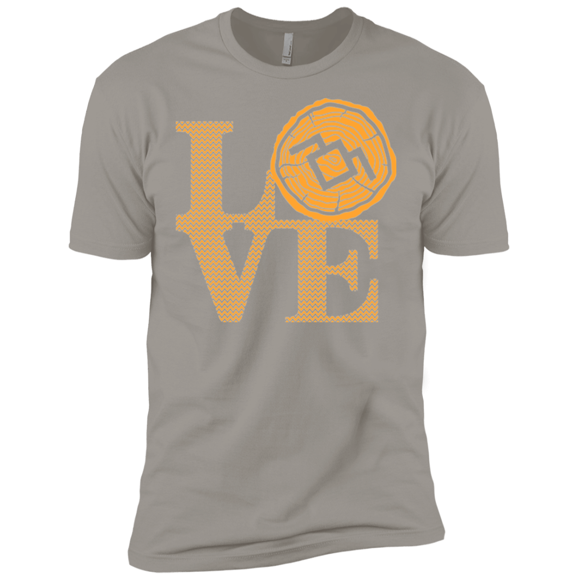 T-Shirts Light Grey / X-Small LOVE TWIN PEAKS Men's Premium T-Shirt