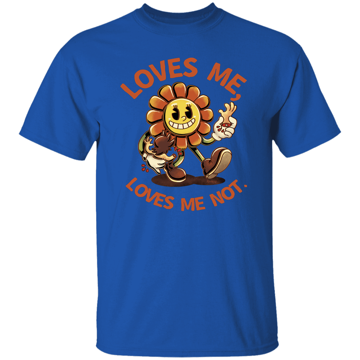 T-Shirts Royal / S Loves Me, Loves Me Not T-Shirt
