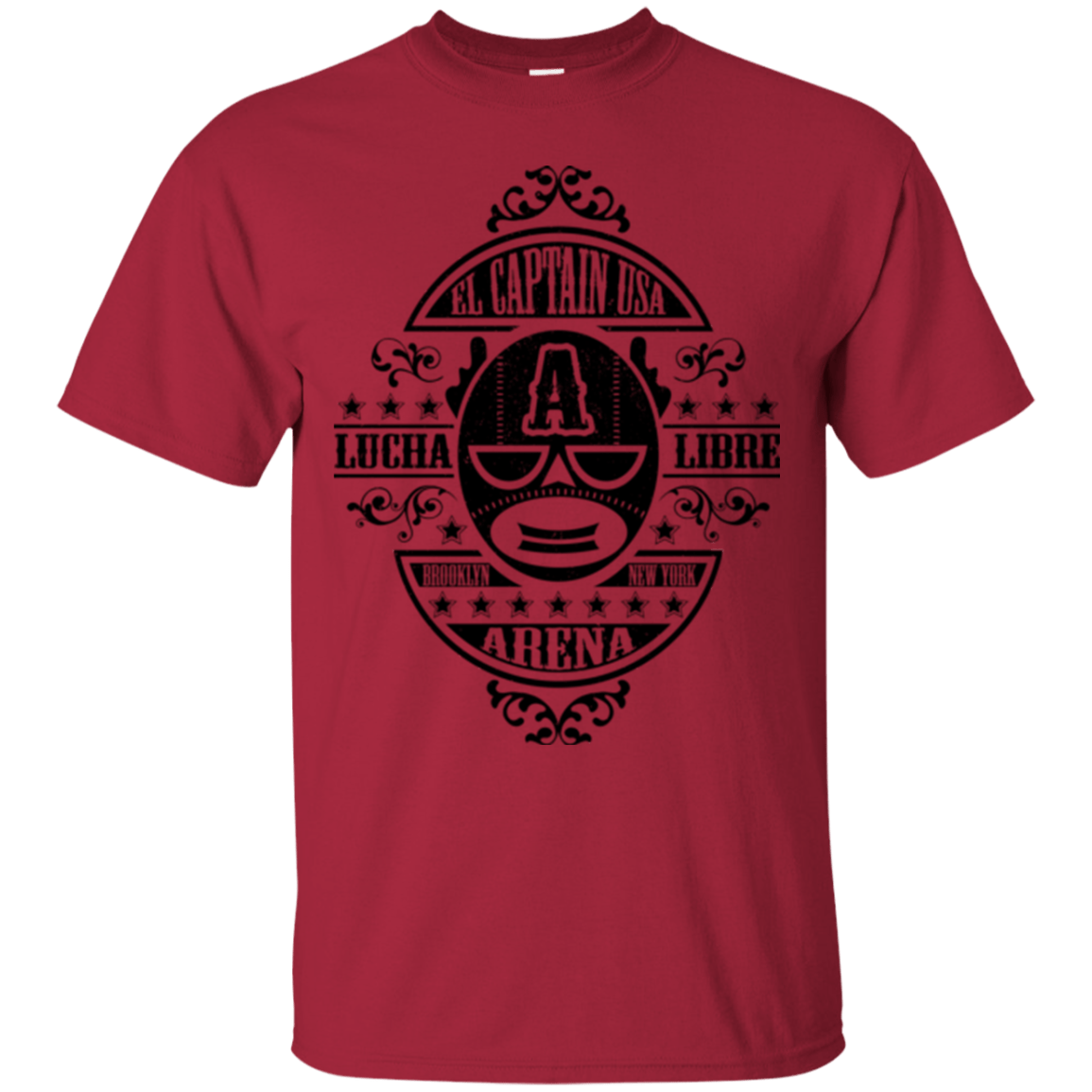 T-Shirts Cardinal / Small Lucha Captain T-Shirt