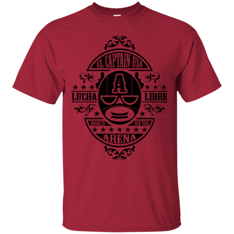 T-Shirts Cardinal / Small Lucha Captain T-Shirt