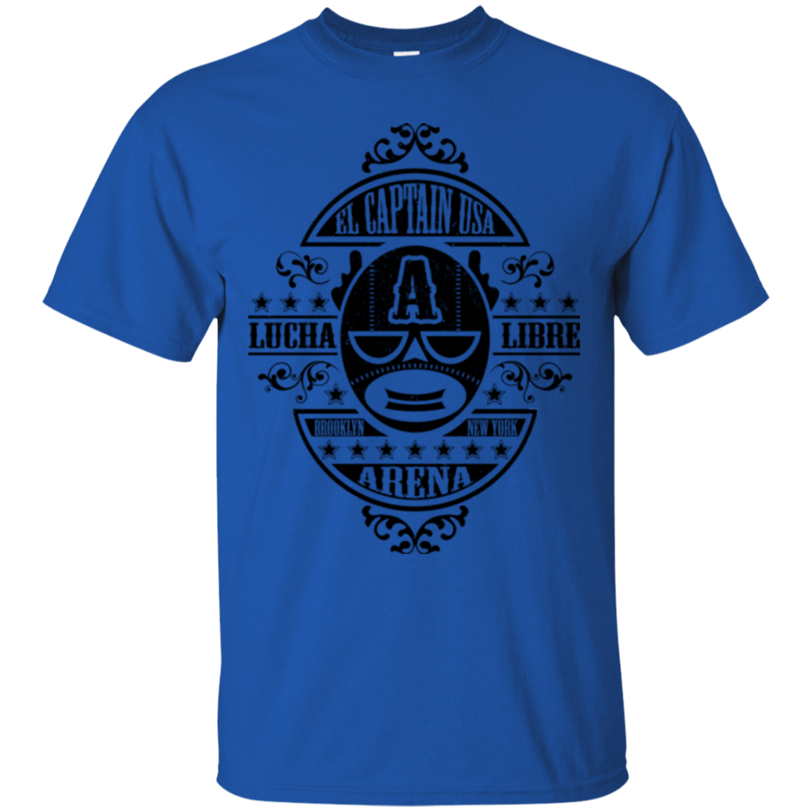 T-Shirts Royal / Small Lucha Captain T-Shirt