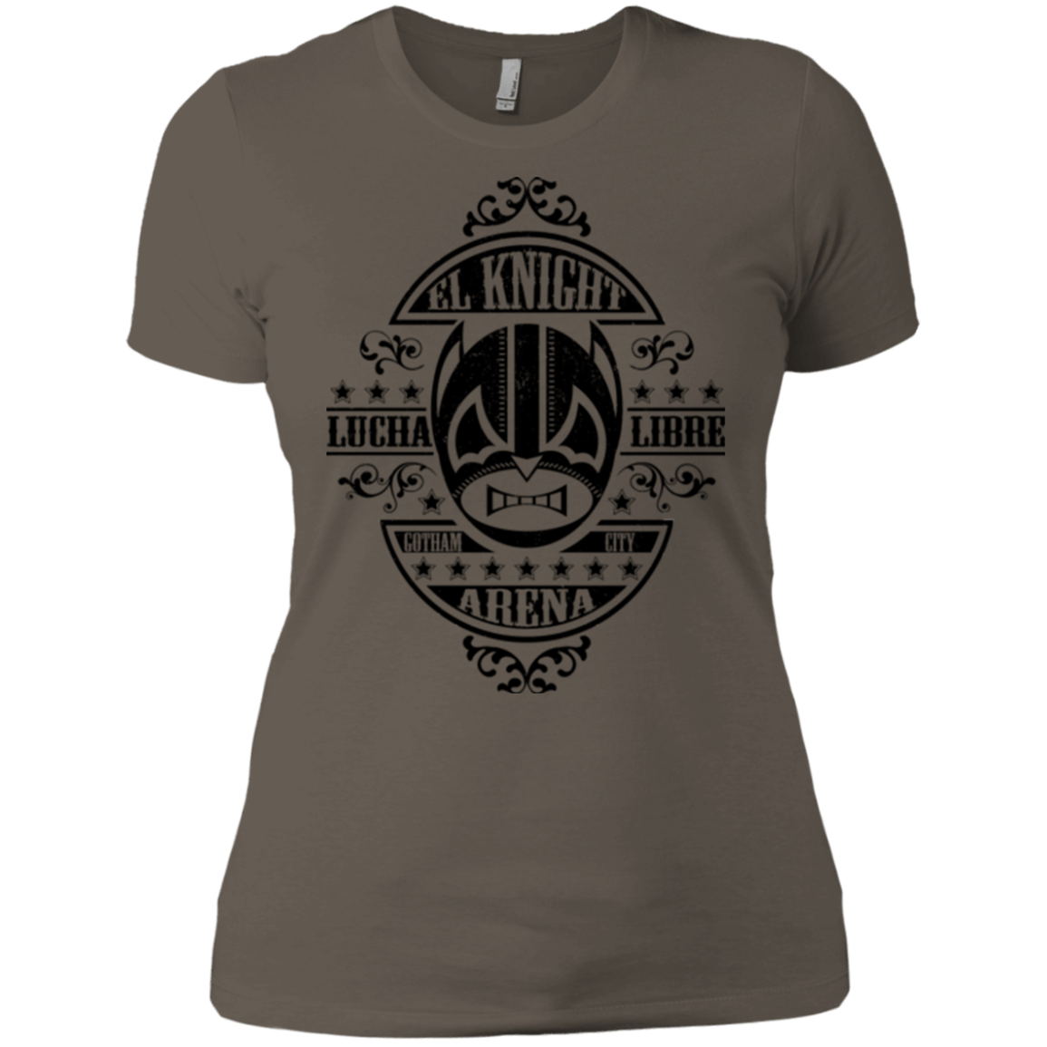 T-Shirts Warm Grey / X-Small Lucha Knight Women's Premium T-Shirt
