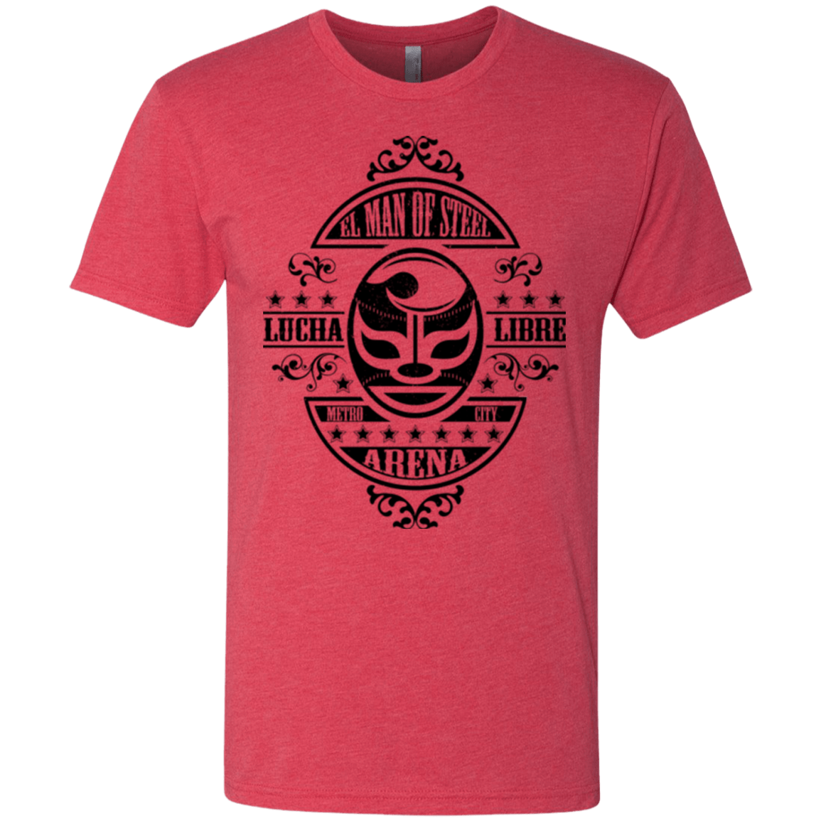 T-Shirts Vintage Red / Small luchamanofsteel Men's Triblend T-Shirt