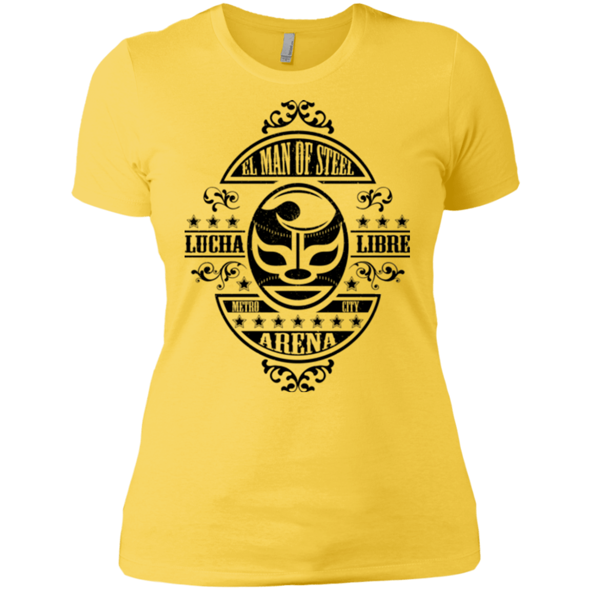 T-Shirts Vibrant Yellow / X-Small luchamanofsteel Women's Premium T-Shirt