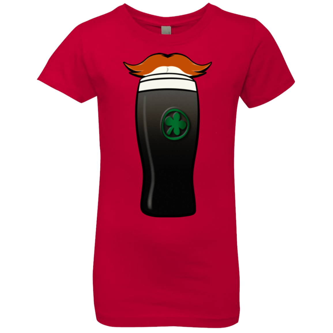 T-Shirts Red / YXS Luck of The Irish Girls Premium T-Shirt