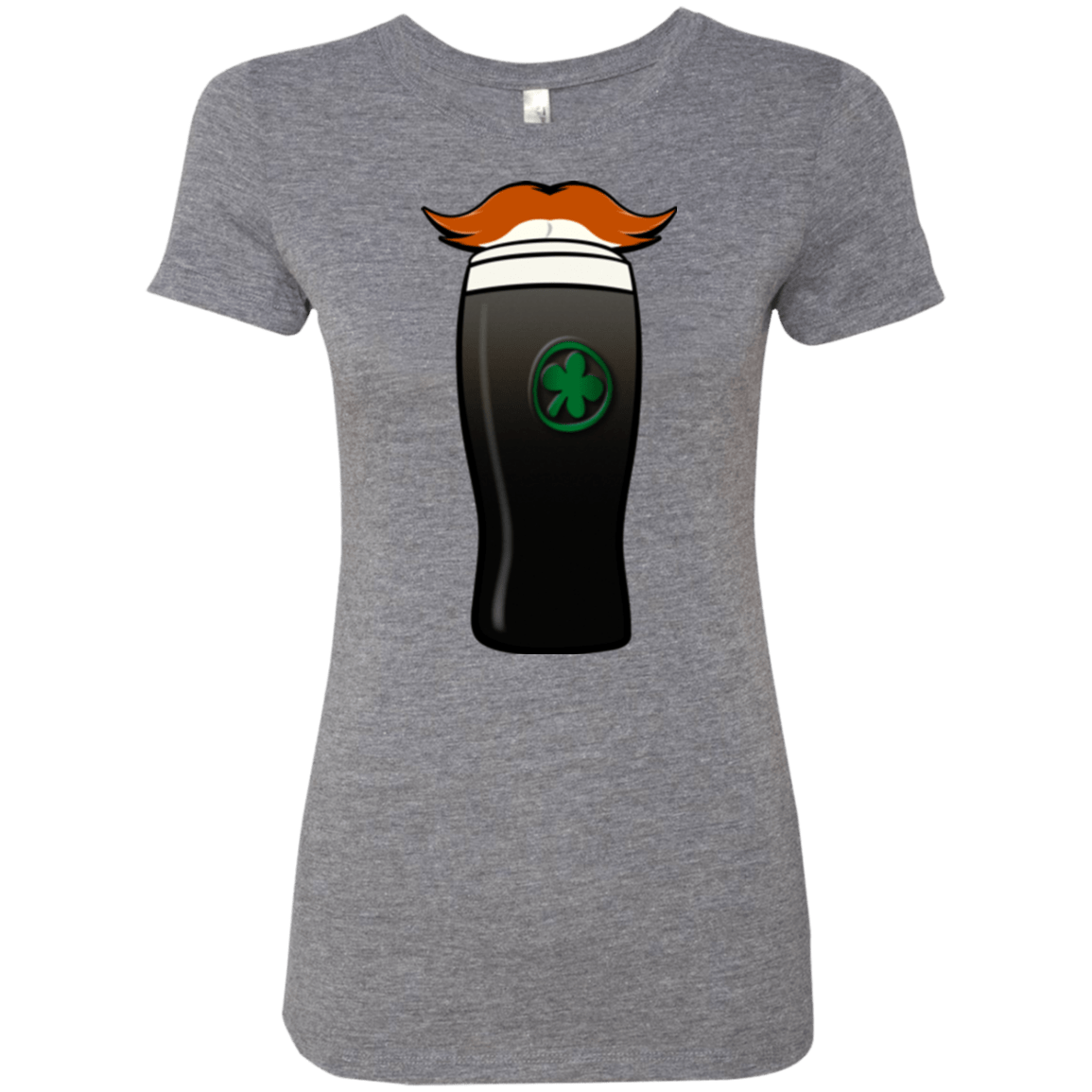 T-Shirts Premium Heather / Small Luck of The Irish Women's Triblend T-Shirt